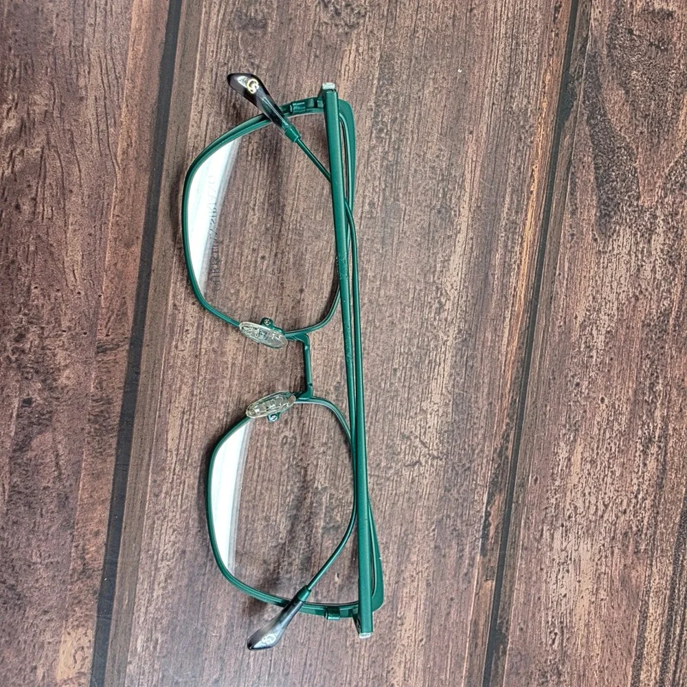 Christian Siriano CS Cassidy Teal Cat Eye Eyeglasses Frames 55-18-145 Metal
